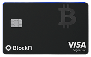 best overall crypto credit cards - Blockfi Visa bitcoin rewards credit card
