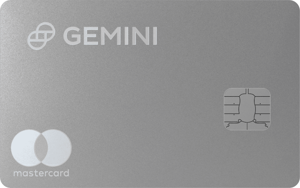 Gemini Credit Card with Crypto Rewards